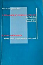 Dysartrie en verbale apraxie - DYVA-onderzoek, Gelezen, Ophalen of Verzenden, R. Dharmaperwira-Prins