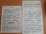 bladmuziek piano viool en fluit CPE Bach, Muziek en Instrumenten, Ophalen, Gebruikt, Klassiek, Artiest of Componist
