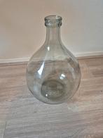 Glazen (gist) vaas van 45cm hoog, Huis en Inrichting, Woonaccessoires | Vazen, Overige kleuren, Ophalen of Verzenden, Minder dan 50 cm