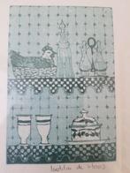 Laetitia de Haas 2 stuks, Antiek en Kunst, Kunst | Etsen en Gravures, Ophalen of Verzenden