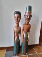 Loro Blonyo beelden van hout. Javaans echtpaar., Ophalen