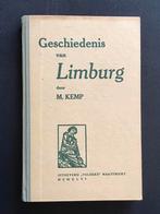 Geschiedenis van Limburg door M. kemp., Ophalen of Verzenden, 20e eeuw of later, Gelezen