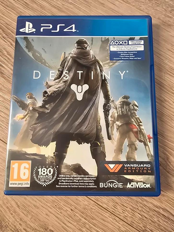Destiny PS4 - Vanguard Armour Edition, Spelcomputers en Games, Games | Sony PlayStation 4, Zo goed als nieuw, Shooter, 3 spelers of meer