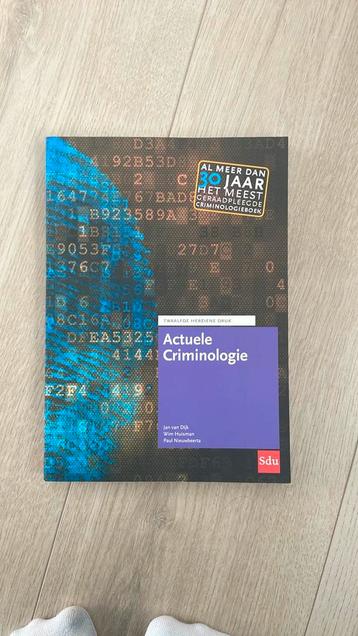 Actuele criminologie beschikbaar voor biedingen