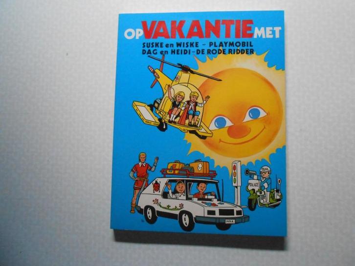 Op vakantie met Suske en Wiske playmobil 1980 1 ste druk., Boeken, Stripboeken, Nieuw, Eén stripboek, Ophalen of Verzenden