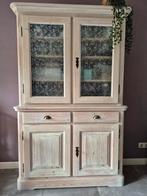 Grenen kasten white wash - veel opbergruimte, Ophalen of Verzenden, 50 tot 75 cm, Met deur(en), 100 tot 150 cm