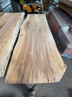 Boomstamtafels tafelbladen planken Decoratie planken Wandpla, Doe-het-zelf en Verbouw, Hout en Planken, Ophalen, Minder dan 25 mm