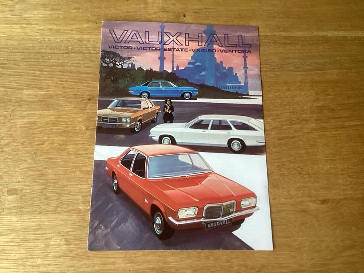 Vauxhall Victor/VX4/90/Ventora Brochure, Boeken, Auto's | Folders en Tijdschriften, Gelezen, Overige merken, Ophalen of Verzenden