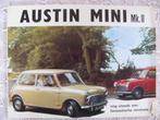 171 Austin Mini Mk. II brochure uit 1968, Ophalen of Verzenden, Zo goed als nieuw, Overige merken