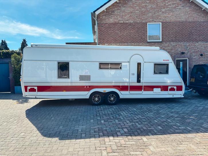 Kabe Royal 740 GXL KS 2021, Caravans en Kamperen, Caravans, Bedrijf, tot en met 5, 2000 kg en meer, Rondzit, Kabe, Frans bed, 7 tot 8 meter