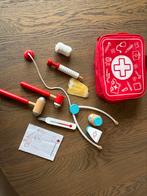 Houten Dokter Speelgoed Set, Ophalen, Zo goed als nieuw, Knutselen, Met geluid