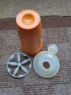 Vintage tupperware cocktail shaker oranje., Huis en Inrichting, Keuken | Tupperware, Gebruikt, Tupperware, Overige typen, Oranje