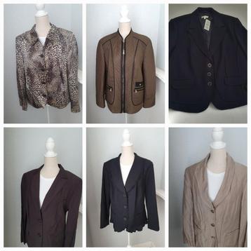 6x jasje / blazer / kolbert o.a Basler, Gerry Weber 48 beschikbaar voor biedingen