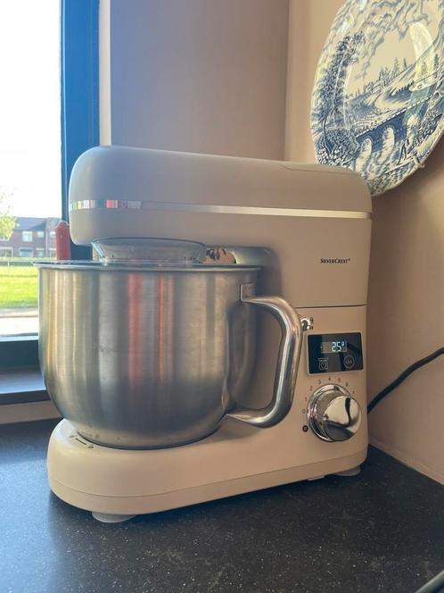 Silvercrest Keukenmachine beige, Witgoed en Apparatuur, Keukenmixers, Nieuw, 4 liter of meer, 3 snelheden of meer, Ophalen of Verzenden