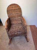 Rotan Schommelstoel - Babykamer/Veranda, Ophalen