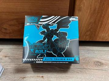 Pokémon Black Bolt Elite Trainer Box Zekrom beschikbaar voor biedingen