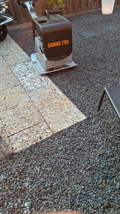 TRILPLAAT SAMAC T35 HATZ DIESEL MOTOR, Tuin en Terras, Overige Tuin en Terras, Zo goed als nieuw, Ophalen of Verzenden