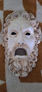 Prachtig groot Grieks masker keramiek Romeins maker, Ophalen of Verzenden