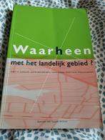 Waarheen met het landelijk gebied?, Ophalen of Verzenden, Zo goed als nieuw