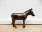 215* Bronzen ezeltje (Boven €75 geen verzendkosten), Tuin en Terras, Tuinbeelden, Ophalen of Verzenden, Nieuw, Overige materialen