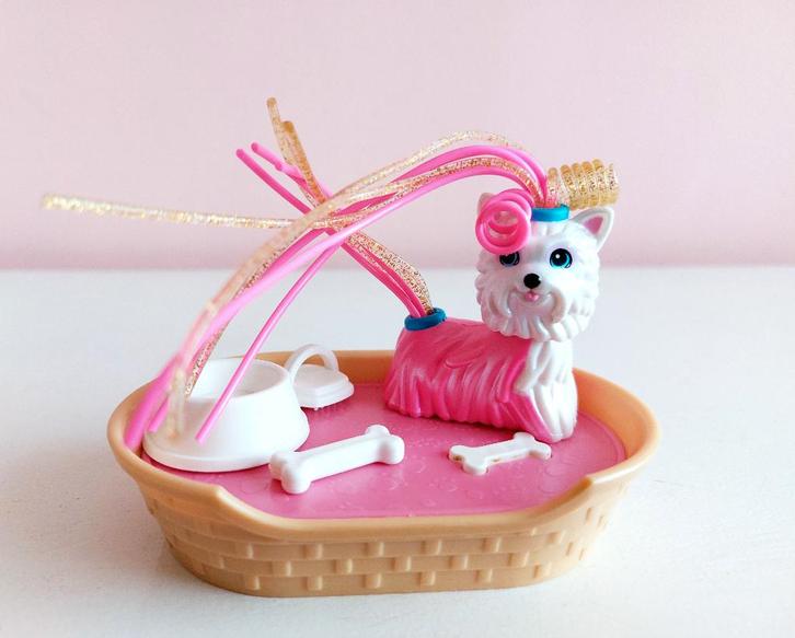 Betty Spaghetty hond Puppypret 1999 + accessoires Dogs Rock!, Verzamelen, Speelgoed, Zo goed als nieuw, Ophalen of Verzenden