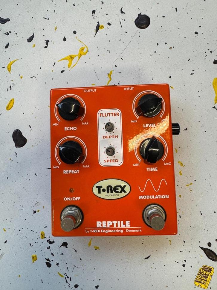 T-Rex Reptile Delay, Muziek en Instrumenten, Effecten, Gebruikt, Delay of Echo, Ophalen of Verzenden