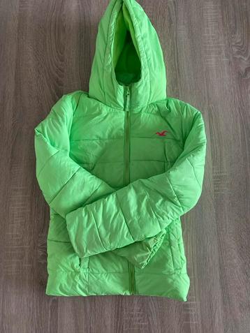 Groene Hollister Jas - Maat M beschikbaar voor biedingen