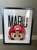 Mario en Luigi in lijst, Huis en Inrichting, Woonaccessoires | Lijsten, Minder dan 50 cm, 50 tot 75 cm, Ophalen of Verzenden, Zo goed als nieuw