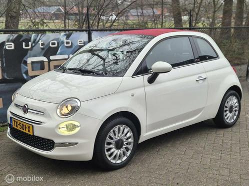 Fiat 500 1.2 Lounge AUTOMAAT | CABRIO | CLIMA | ELEK RAMEN |, Auto's, Fiat, Bedrijf, Te koop, Benzine, Euro 6, D, Hatchback, Handgeschakeld