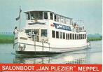 Meppel- -Salonboot Jan Plezier., Verzenden, 1960 tot 1980, Gelopen, Drenthe