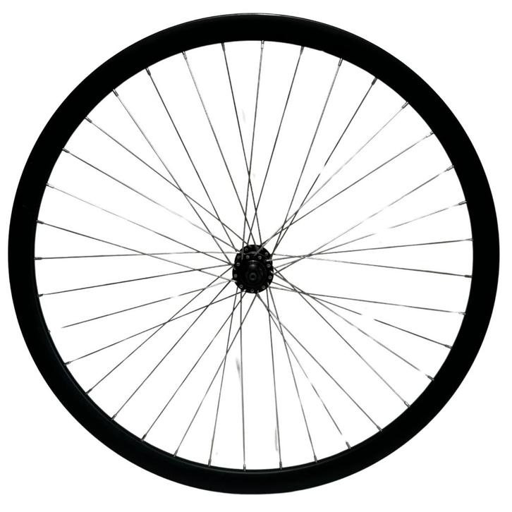 Voorwiel met Shimano Deore HB-M6000 naaf - 28 inch - Schijfr, Fietsen en Brommers, Fietsonderdelen, Gebruikt, Algemeen, Wiel, Ophalen of Verzenden