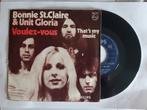 Bonnie st claire & Unit Gloria - Voulez-vous, Cd's en Dvd's, Vinyl Singles, Ophalen of Verzenden, Zo goed als nieuw, Single