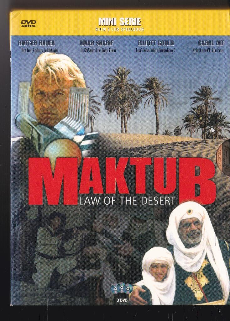 Maktub ֎ 1991, Caro, Rutger Hauer, Gebruikt, Boxset, Ophalen of Verzenden, Actie en Avontuur