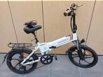 Witte elektrische fiets Samebike, Fietsen en Brommers, Elektrische fietsen, Ophalen, Gebruikt, 30 tot 50 km per accu, Overige merken