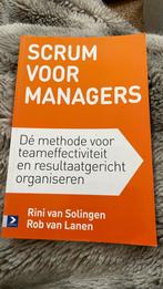 Rob van Lanen - Scrum voor managers, Sociale wetenschap, Nieuw, Ophalen of Verzenden, Rob van Lanen; Rini van Solingen