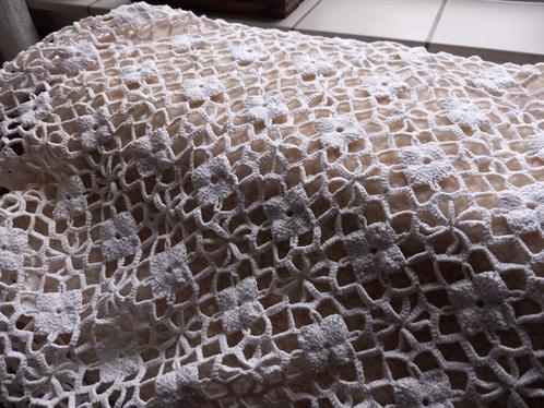 gehaakt dekentje vintage sprei brocante wieg deken baby, Antiek en Kunst, Curiosa en Brocante, Ophalen of Verzenden