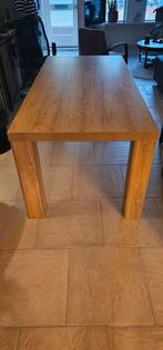 Mooie Eettafel 1.90x90x77cm, poten 13x13cm, Huis en Inrichting, Tafels | Eettafels, Ophalen, Eikenhout, 50 tot 100 cm, Zo goed als nieuw