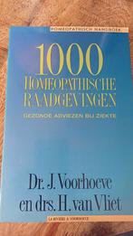 Homeopathisch Handboek - 1000 Raadgevingen, Ophalen of Verzenden, Gelezen, Kruiden en Alternatief, Dr. J. Voorhoeve, drs. H. van Vliet