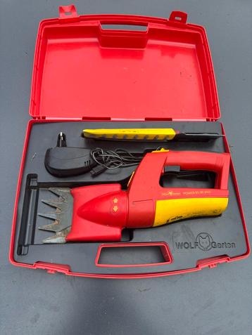 Wolf Garten Power BS 80 plus Accu grasschaar in koffer beschikbaar voor biedingen