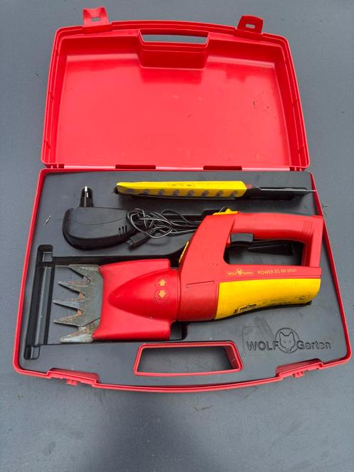 Wolf Garten Power BS 80 plus Accu grasschaar in koffer, Doe-het-zelf en Verbouw, Gereedschap | Handgereedschap, Gebruikt, Ophalen of Verzenden