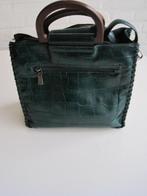 Mandoline dames handtas kleur groen, Sieraden, Tassen en Uiterlijk, Ophalen of Verzenden, Zo goed als nieuw, Groen, Handtas