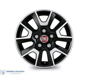 Nieuwe originele Fiat Ducato 16" velgen zwart / zilver! beschikbaar voor biedingen
