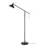 Staande lamp zwart, Huis en Inrichting, Lampen | Vloerlampen, Ophalen, Gebruikt, 150 tot 200 cm