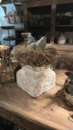 Robuuste stenen poer uit india, Ophalen