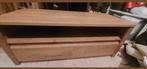 Teakhout tv kast met 2 latjes, Huis en Inrichting, Kasten | Televisiemeubels, Ophalen, Gebruikt, 100 tot 150 cm, Teakhout