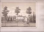 Veldheim bij Zeist. Litho door P.W. v.d. Weijer. 1858, Ophalen of Verzenden