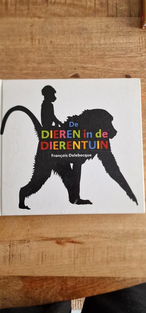De Dieren in de Dierentuin - Uitklapboek, Boeken, Kinderboeken | Baby's en Peuters, Zo goed als nieuw, 2 tot 3 jaar, Uitklap-, Voel- of Ontdekboek