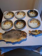 Majolica visservies, Antiek en Kunst, Antiek | Keramiek en Aardewerk, Ophalen