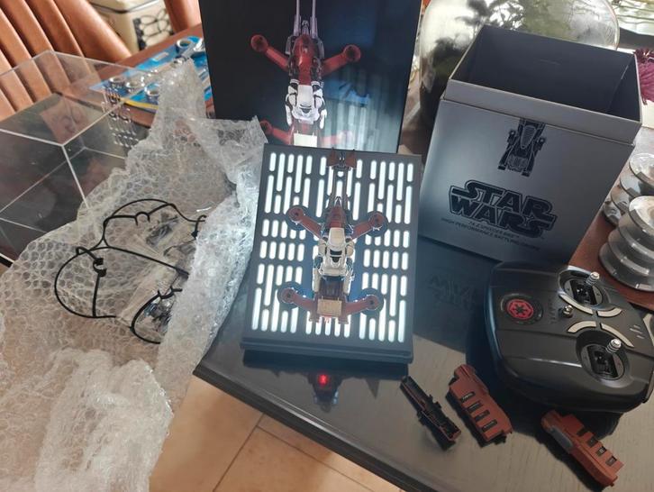 Propel Star Wars Speederbike battle drone collectors edition, Verzamelen, Star Wars, Zo goed als nieuw, Actiefiguurtje, Ophalen of Verzenden