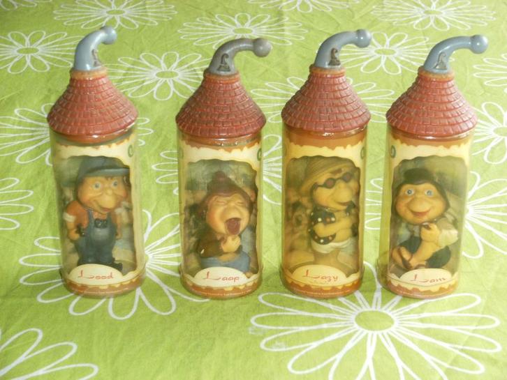 4x Efteling Laaf - Lazy Lam Lood en Laap, Verzamelen, Efteling, Zo goed als nieuw, Beeldje of Poppetje, Ophalen of Verzenden